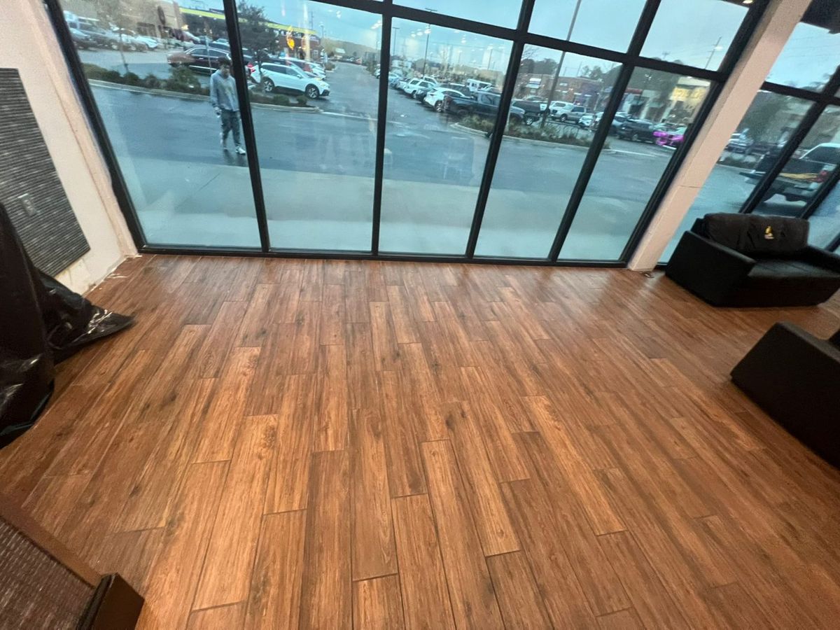 Planet Fitness — flooring & finishes