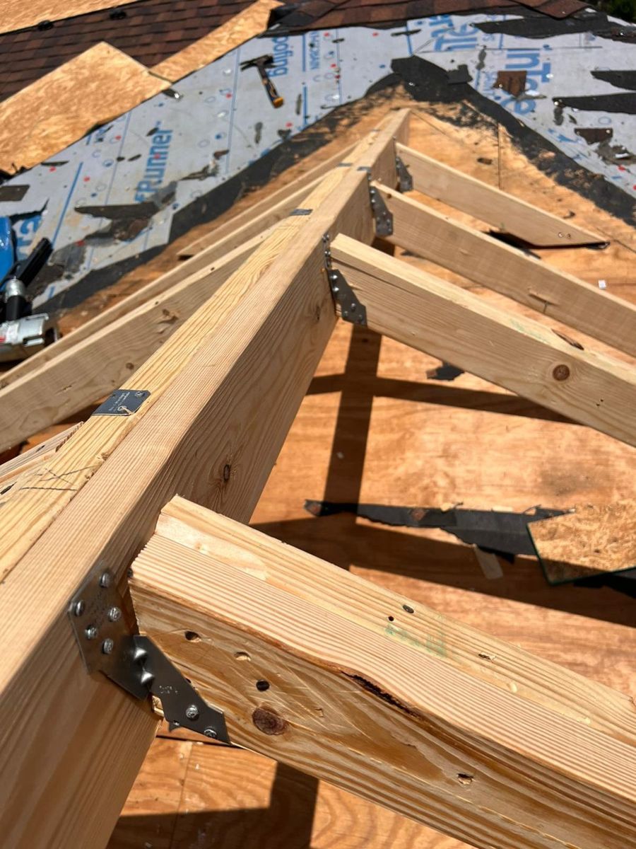 Roof truss & framing work